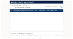 Desktop Screenshot of moldyport.com
